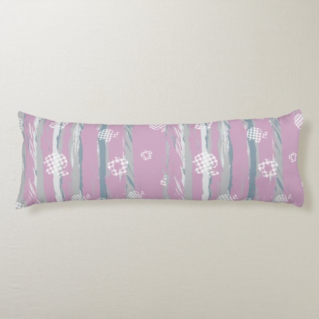 Body Pillow – Gingham Orchard (Front)