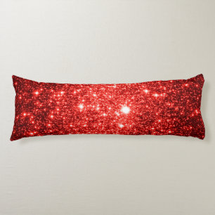 Body Pillow Red Stars