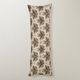 Body Pillow with Exotic Beetle Motif