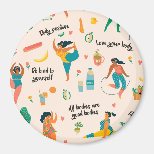 Body Positivity Magnet (Front)