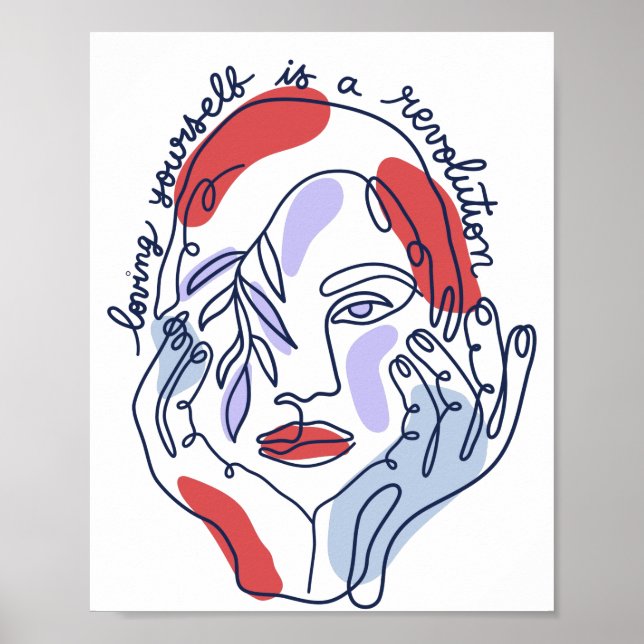 Body positivity movement messages poster (Front)