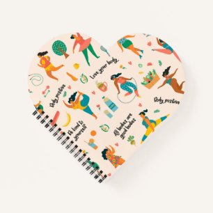 Body Positivity Spiral Notebook