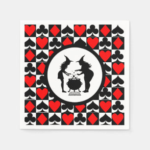 Body Positivity Witches Valentines Napkin