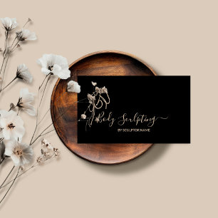 Body sculpting contouring aesthetic business card