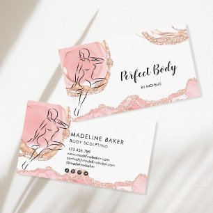 Body Sculpting Contouring Waist Trainer Business Card