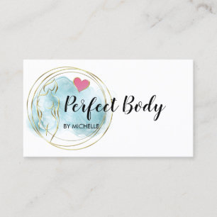 Body Sculpting Fitness Linergie Waist Trainer Busi Business Card