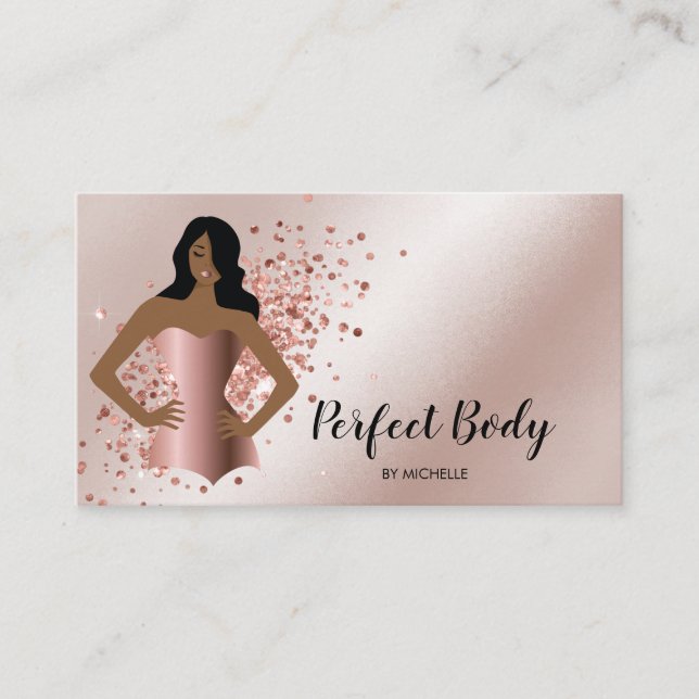 Body Sculpting Fitness Linergie Waist Trainer Busi Business Card (Front)