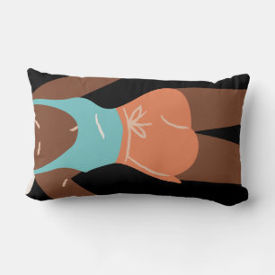 body shape style lumbar cushion