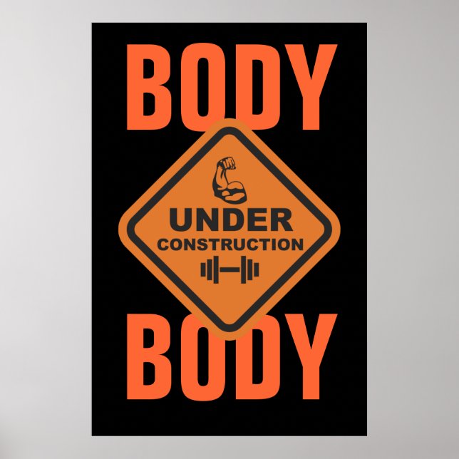 Body Under Construction Poster (Front)