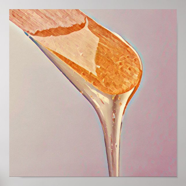 Body wax art poster (Front)