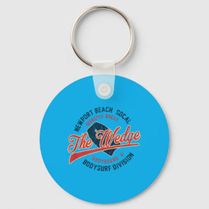 Bodyboard Bodysurf The Wedge Newrt Beach SoCal Key Ring