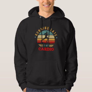 Bodybuilder And Powerlifting For Running Late Is M Hoodie