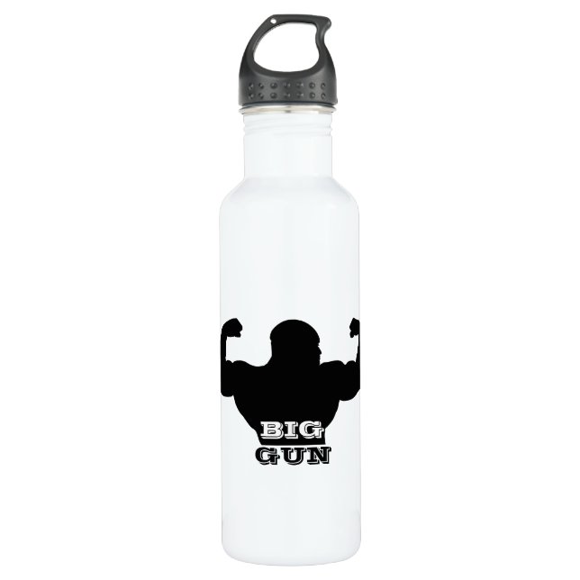 Bodybuilder Big Gun Bottle (Front)