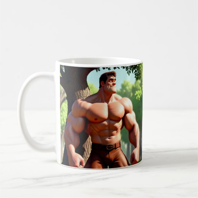Bodybuilder Birthday Coffee Mug (Left)