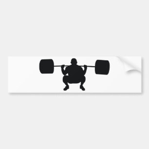 Bodybuilder Bumper Sticker