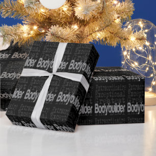 Bodybuilder Extraordinaire Wrapping Paper