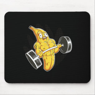 Bodybuilder Nana Lifting Weights Funny Bodybuildin Mouse Pad