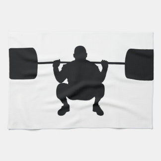 Bodybuilder Tea Towel