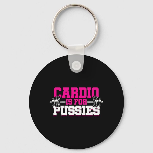 Bodybuilder Weightlifter  Key Ring (Front)
