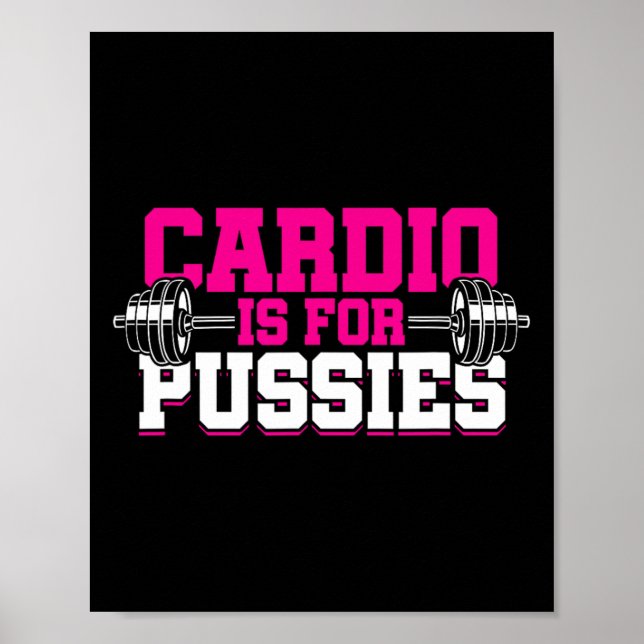 Bodybuilder Weightlifter  Poster (Front)
