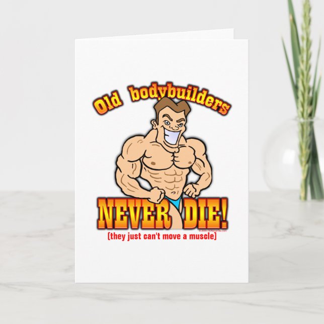 Bodybuilders Card (Front)