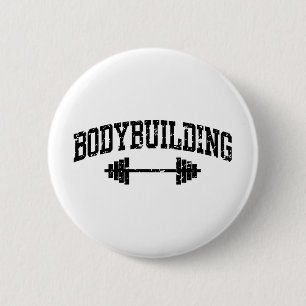Bodybuilding 6 Cm Round Badge