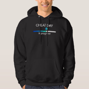 Bodybuilding Athlete Funny Fast Food Carbs Cheat D Hoodie
