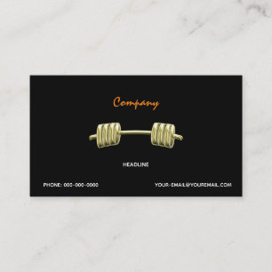 Bodybuilding Business Card