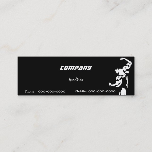 Bodybuilding Business Card (Front)