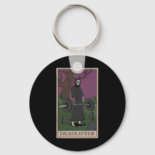 Bodybuilding Deadlifting Deadlifter Weightlifting Key Ring