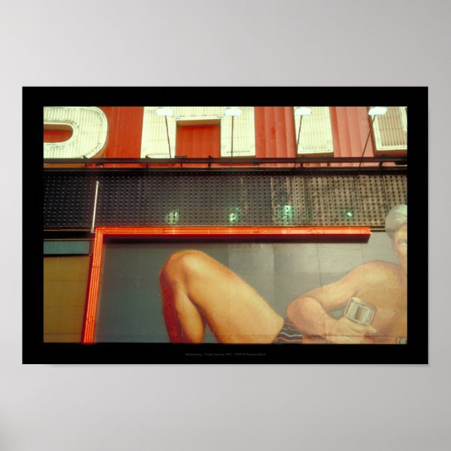Bodybuilding Fitness Advertising Time Square NYC 2 Poster (Front)