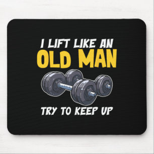 Bodybuilding Fitness And Gym Motivational Quotes O Mouse Pad