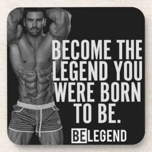 Bodybuilding Fitness Gym Workout Motivation Coaster