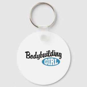 Bodybuilding Girl Key Ring