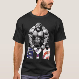 Bodybuilding Gorilla Gym Fitness Beast 2 T-Shirt