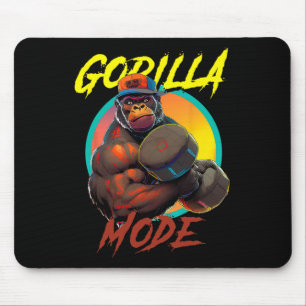 Bodybuilding Gorilla Mode Workout  Mouse Pad