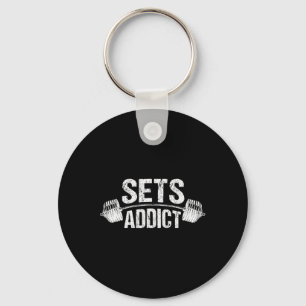Bodybuilding Gym Fitness Workout Lifting Lover Set Key Ring