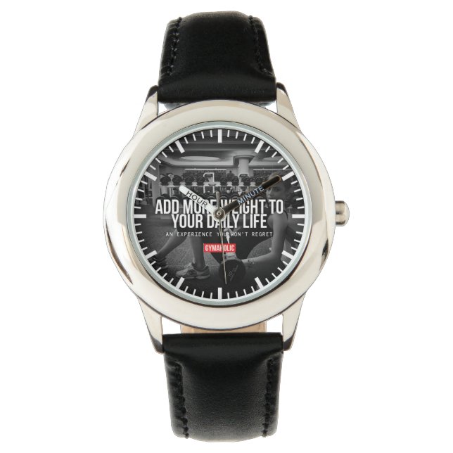 Bodybuilding Gym Motivation Watch (Front)
