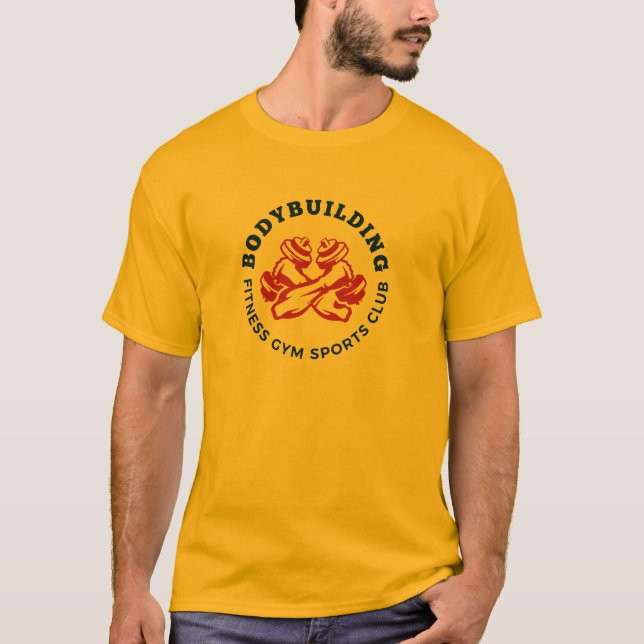 Bodybuilding, Gym T-Shirt (Front)