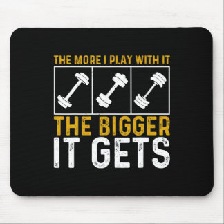 Bodybuilding Gym Workout Weightlifting Muscles Get Mouse Pad
