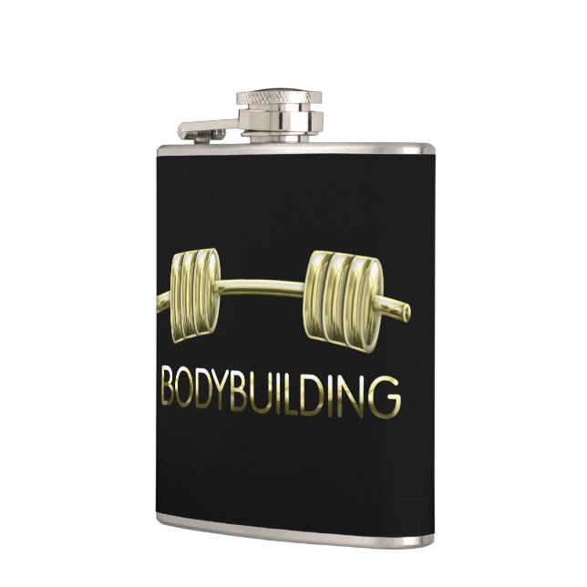 Bodybuilding Hip Flask (Left)