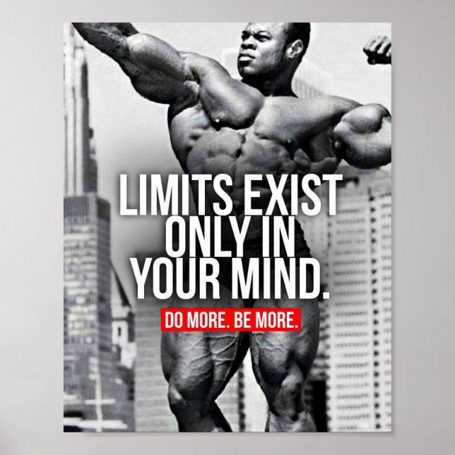 Bodybuilding Inspirational  Poster (Front)