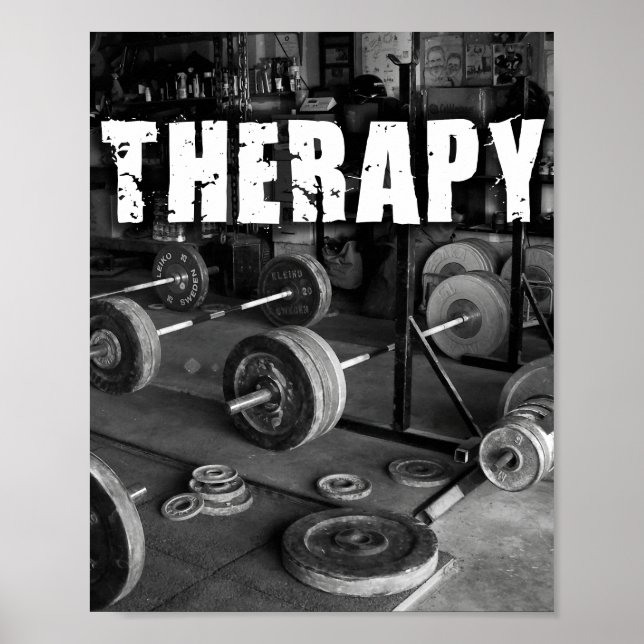 Bodybuilding Inspirational Quote  Poster (Front)