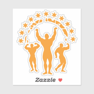 bodybuilding logo 9 star