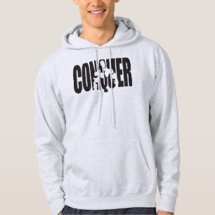 Bodybuilding Motivation - CONQUER Hoodie