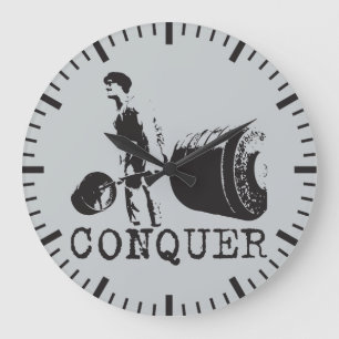 Bodybuilding Motivation - Conquer Large Clock