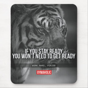 Bodybuilding Motivation Mouse Pad