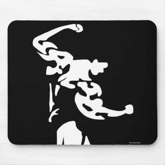 Bodybuilding Mousepad (Front)