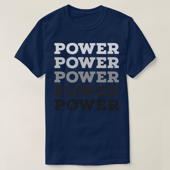 Bodybuilding POWER T-Shirt (Design Front)