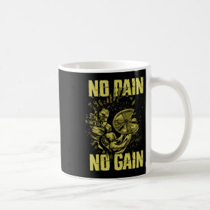 Bodybuilding Shirts For Men No Pain No Gain Bodybu Coffee Mug